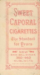 1909-11 American Tobacco Company T206 White Border #NNO John Hummel Back