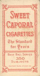 1909-11 American Tobacco Company T206 White Border #NNO Red Kleinow Back