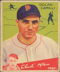1934 Goudey (R320) #91 Dolph Camilli Front
