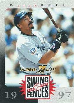 1997 Pinnacle X-Press - Swing for the Fences Players #NNO Derek Bell Front