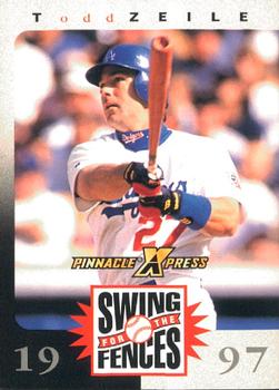 1997 Pinnacle X-Press - Swing for the Fences Players #NNO Todd Zeile Front