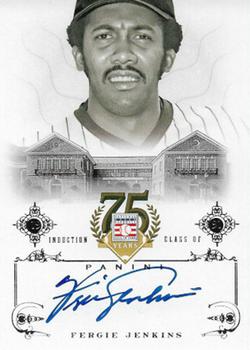 2014 Panini Hall of Fame 75th Year Anniversary - Signatures #23 Fergie Jenkins Front