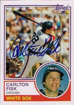 2004 Topps All-Time Fan Favorites - Autographs #FFA-CF Carlton Fisk Front