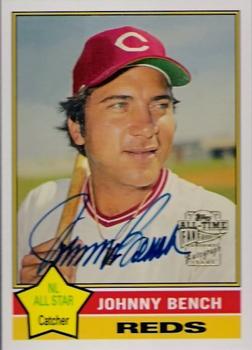 2004 Topps All-Time Fan Favorites - Autographs #FFA-JBE Johnny Bench Front