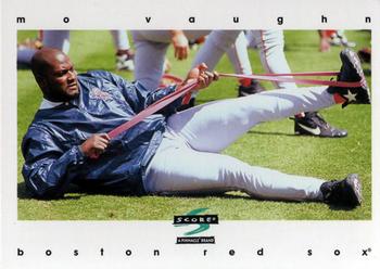 1997 Score #93 Mo Vaughn Front
