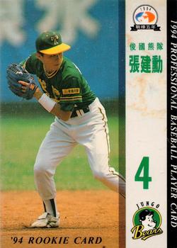 1994 CPBL #158 Chien-Hsun Chang Front