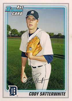 2010 Bowman - Prospects #BP26 Cody Satterwhite Front
