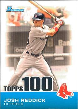 2010 Bowman - Topps 100 Prospects #TP98 Josh Reddick Front