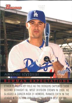 2010 Bowman - Bowman Expectations #BE34 Andre Ethier / Andrew Lambo Front