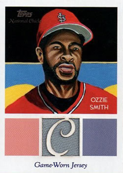 2010 Topps National Chicle - Relics #NCR-OS Ozzie Smith Front
