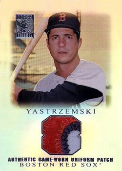 2001 Topps Tribute - Game Patch-Number Relics #RPNCY Carl Yastrzemski Front