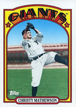 2010 Topps - Vintage Legends Collection #VLC11 Christy Mathewson Front