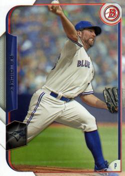 2015 Bowman #78 R.A. Dickey Front