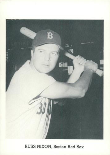 1963 Jay Publishing Boston Red Sox Set B #NNO Russ Nixon Front