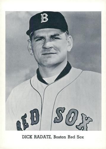 1964 Jay Publishing Boston Red Sox  #NNO Dick Radatz Front