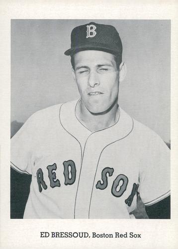 1962 Jay Publishing Boston Red Sox 5x7 Photos (Set B) #NNO Ed Bressoud Front