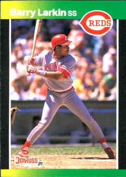 1989 Donruss Baseball's Best #110 Barry Larkin Front