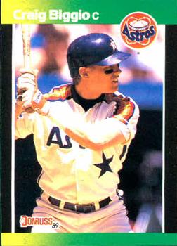 1989 Donruss Baseball's Best #176 Craig Biggio Front