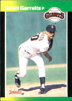 1989 Donruss Baseball's Best #218 Scott Garrelts Front