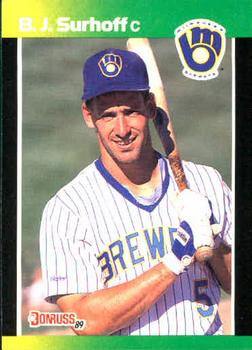 1989 Donruss Baseball's Best #221 B.J. Surhoff Front