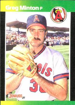 1989 Donruss Baseball's Best #283 Greg Minton Front