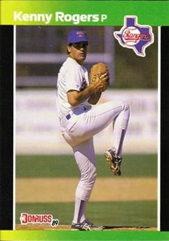1989 Donruss Baseball's Best #315 Kenny Rogers Front