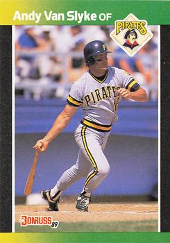 1989 Donruss Baseball's Best #45 Andy Van Slyke Front