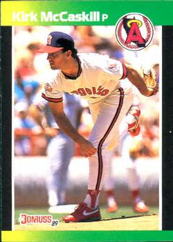 1989 Donruss Baseball's Best #83 Kirk McCaskill Front