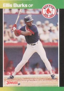 1989 Donruss Baseball's Best #9 Ellis Burks Front