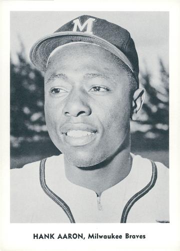 1959 Jay Publishing All-Stars Set B  #NNO Henry Aaron Front