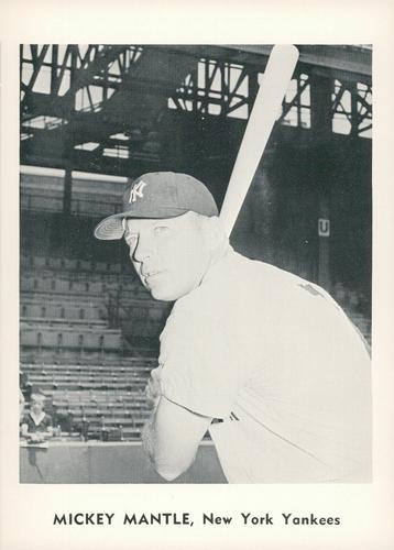 1961 Jay Publishing All-Stars #NNO Mickey Mantle Front
