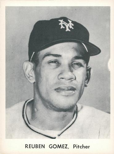 1955 Jay Publishing New York Giants #NNO Ruben Gomez Front