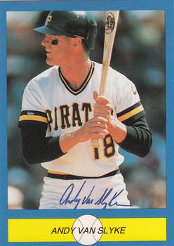 1989 Pacific Cards & Comics Signature (unlicensed) #6 Andy Van Slyke Front