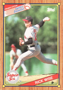 1989 Topps Senior League #41 Rick Wise Front
