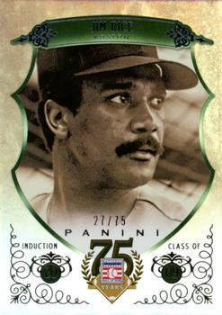 2014 Panini Hall of Fame 75th Year Anniversary - Base Green Frame #93 Jim Rice Front