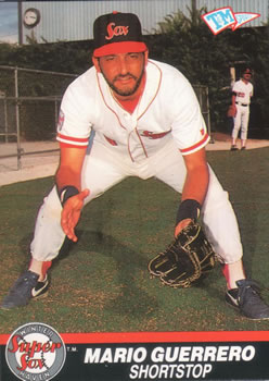 1989-90 T&M Senior League #43 Mario Guerrero Front