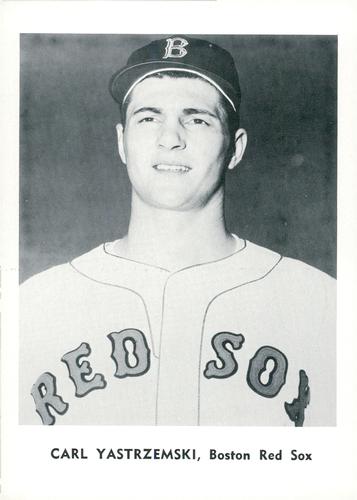 1961 Jay Publishing Boston Red Sox Set B #NNO Carl Yastrzemski Front