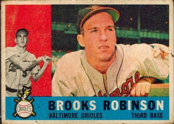 1960 Topps Venezuelan #28 Brooks Robinson Front