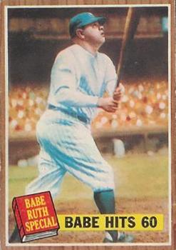 1962 Topps Venezuelan #139 Babe Hits 60 (Babe Ruth) Front