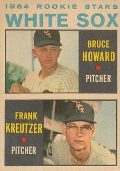 1964 Topps Venezuelan #107 White Sox 1964 Rookie Stars (Bruce Howard / Frank Kreutzer) Front