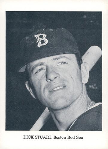 1963 Jay Publishing Boston Red Sox Set A #NNO Dick Stuart Front
