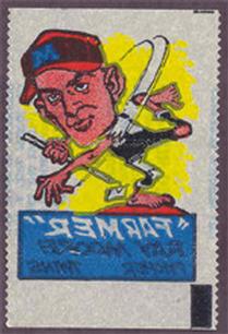 1961 Topps - Magic Rub-Offs #NNO Ray Moore Front
