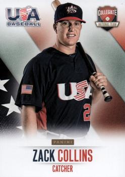 2014 Panini USA Baseball #14 Zack Collins Front