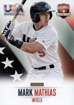 2014 Panini USA Baseball #15 Mark Mathias Front