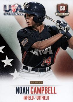 2014 Panini USA Baseball #58 Noah Campbell Front