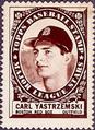 1961 Topps - Stamps #NNO Carl Yastrzemski Front