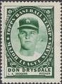 1961 Topps - Stamps #NNO Don Drysdale Front