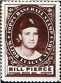 1961 Topps - Stamps #NNO Billy Pierce Front