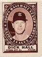 1961 Topps - Stamps #NNO Dick Hall Front