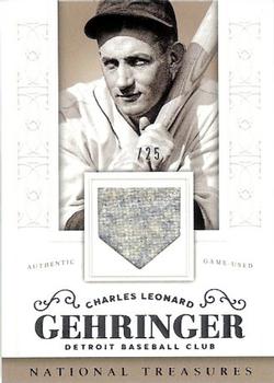 2014 Panini National Treasures #13 Charlie Gehringer Front
